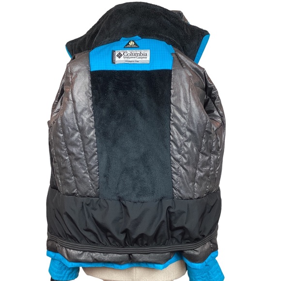 Columbia Omni-Tech Ski Coat Jacket Turquoise - Picture 10 of 16